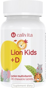 Lion Kids + D (90 tabletek)