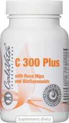 Witamina C 300 Plus with Rose Hips and Bioflavonoids (120 tabletek)